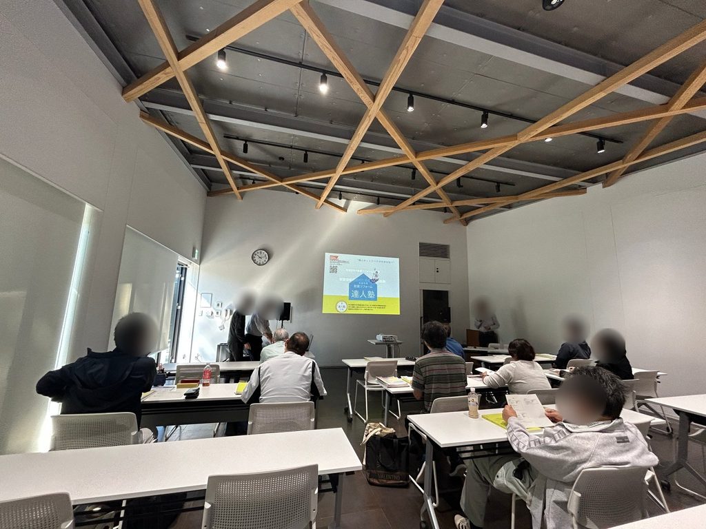木造住宅耐震リフォーム達人塾 in 別府市の講習会場の様子